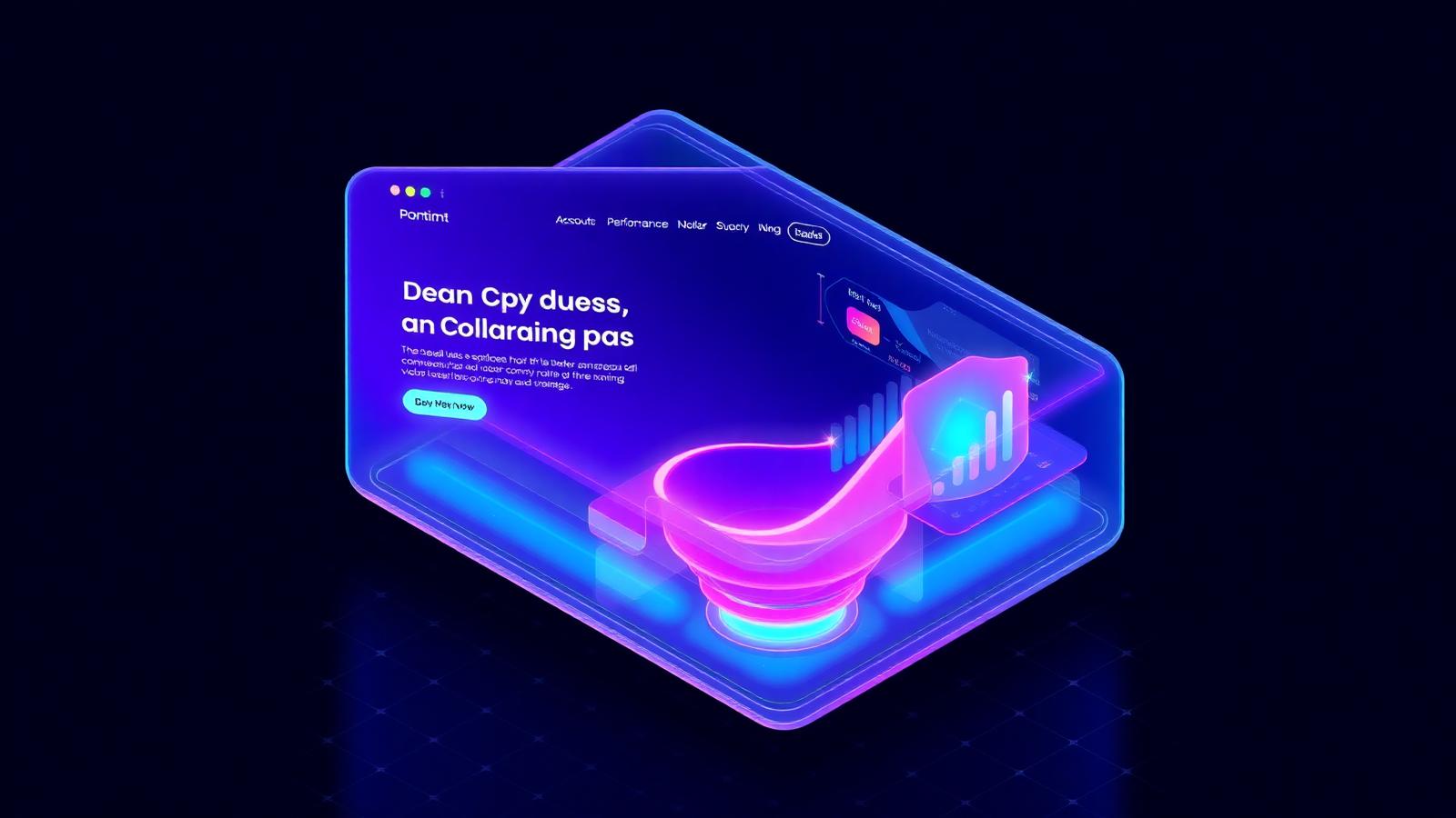 Illustrative visual for A marketing site that lifted paid CVR by 64%